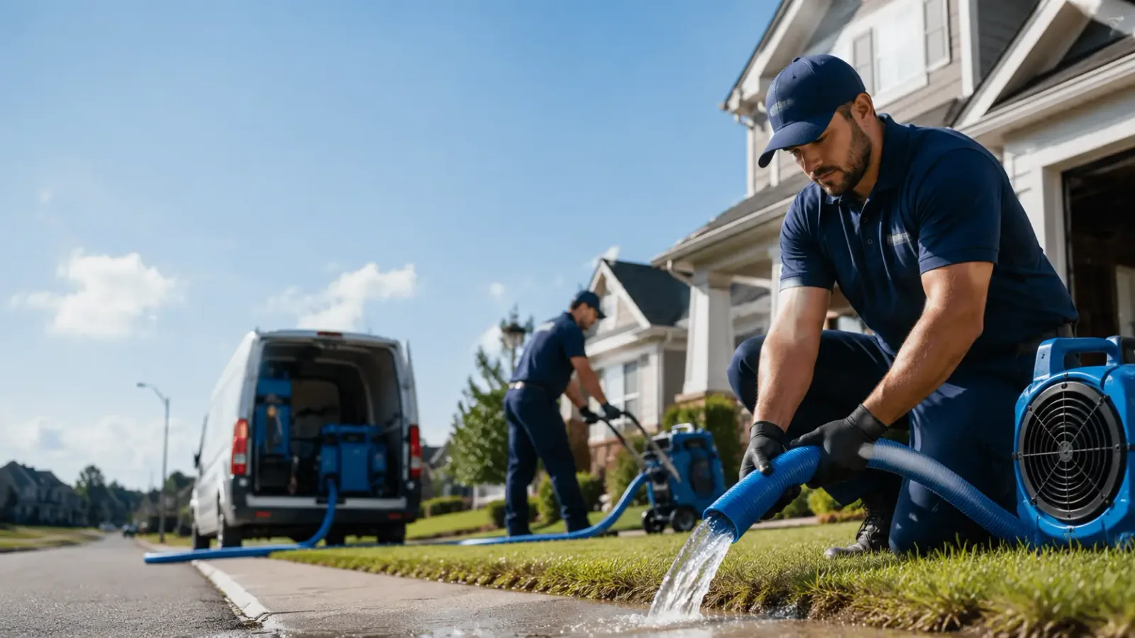 Flood Damage Restoration in Sawyer, OK